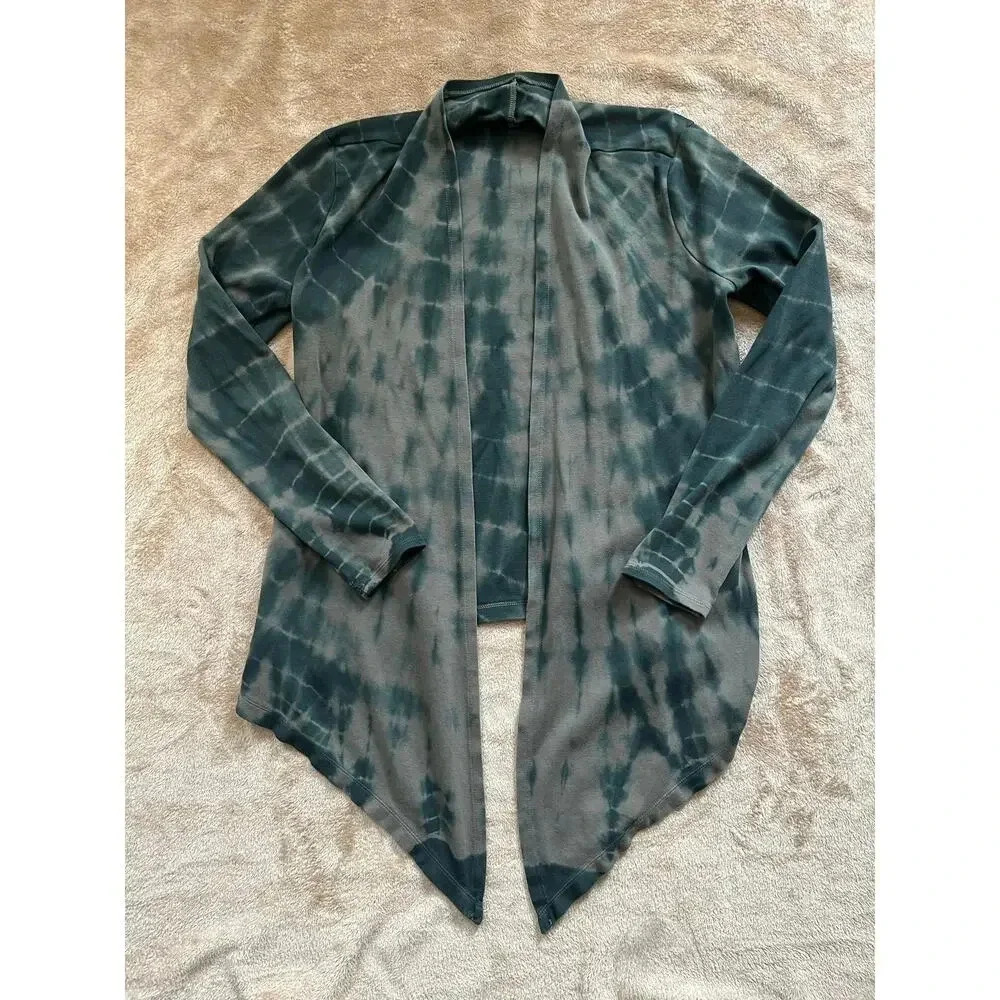 Rock & Republic Green Tie Dye Cardigan‎ Women’s Size Medium